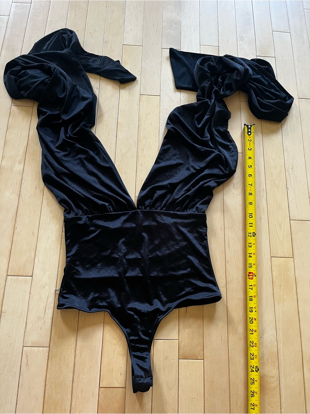 Free People 100 Ways Bodysuit in Black - Picture 12 of 16